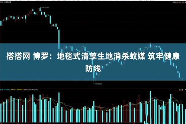 搭搭网 博罗：地毯式清孳生地消杀蚊媒 筑牢健康防线