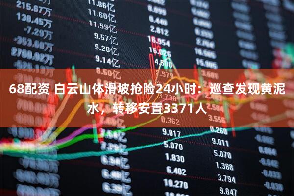 68配资 白云山体滑坡抢险24小时：巡查发现黄泥水，转移安置3371人